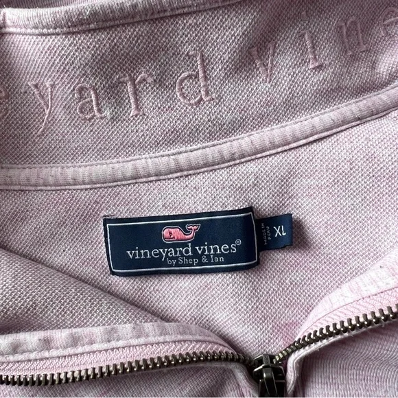 Vineyard Vines Quarter Zip Slubbed Knit Sweater - Picture 6 of 7